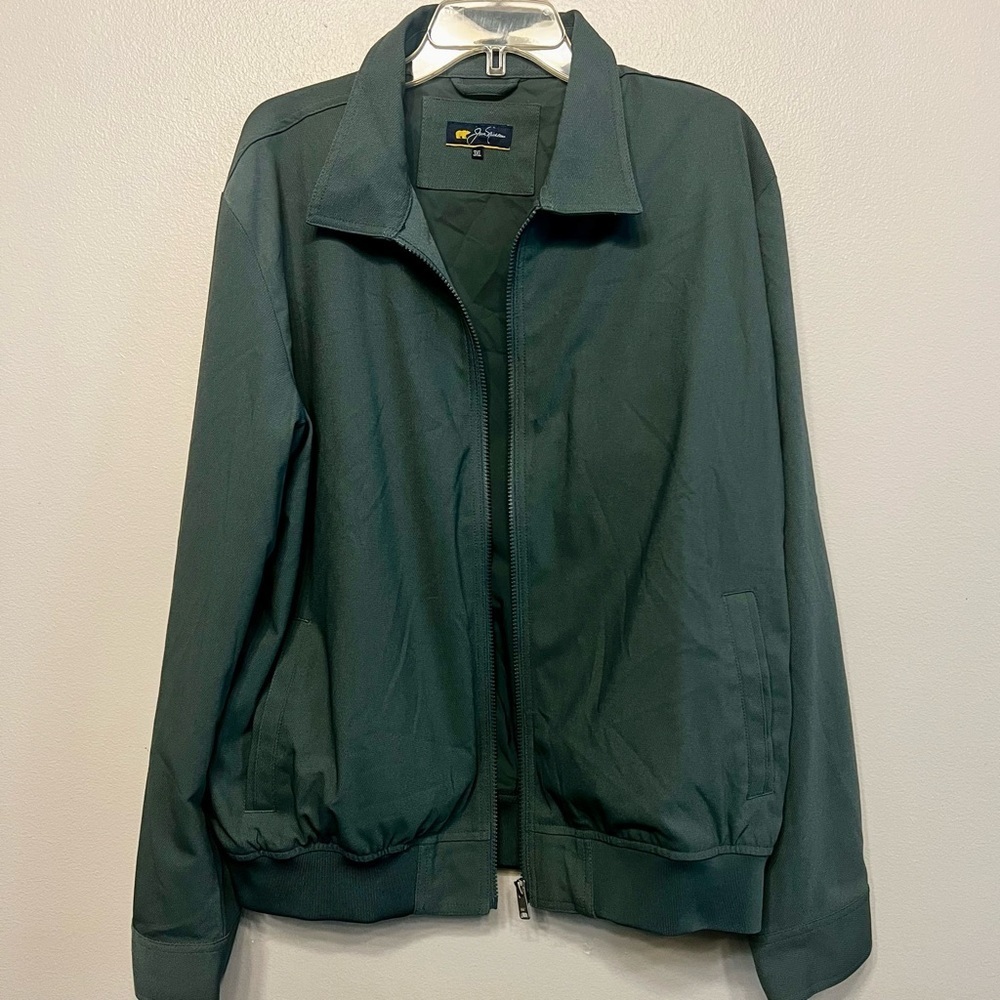 Jack Nicklaus Mens Green Cayman Pria Golf Performance‎ Jacket Sz 3XL